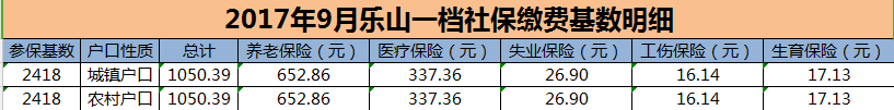 乐山代办社保